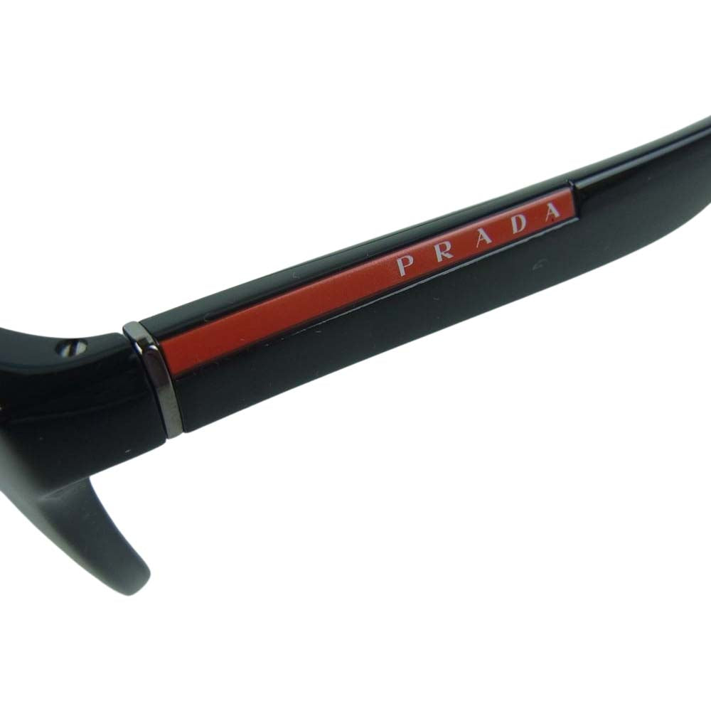 PRADA SPORTS プラダスポーツ SPS 03O 1AB-5W1 サングラス ブラック レンズにキズ有 PRADA SPORTS プラダスポーツ SPS 03O 1AB-5W1 ロゴフレーム カラー