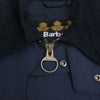 Barbour バブアー 1701106 ベトナム製 BEDALE SL ビデイル ノンオイルド ジャケット グレー系 ネイビー系 34【中古】
