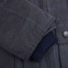 Barbour バブアー 4124947 SL BEDALE WASHED JACKET ビデイル ウィンドウペン ウォッシュ オイルド ジャケット ブラック系 グレー系 36【中古】