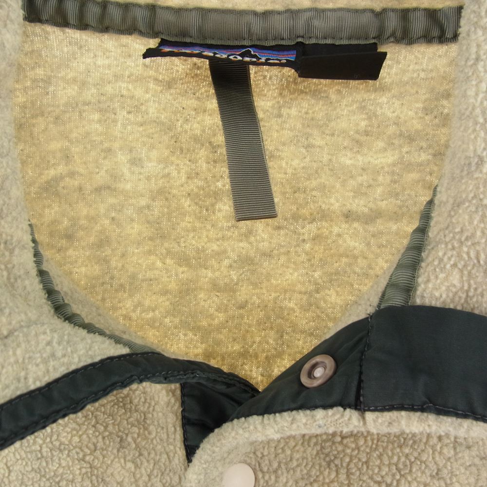 patagonia パタゴニア 25450 90s Synchilla Snap-T Pullover シンチラ スナップ プルオーバー フリース ジャケット グレー系 S【中古】