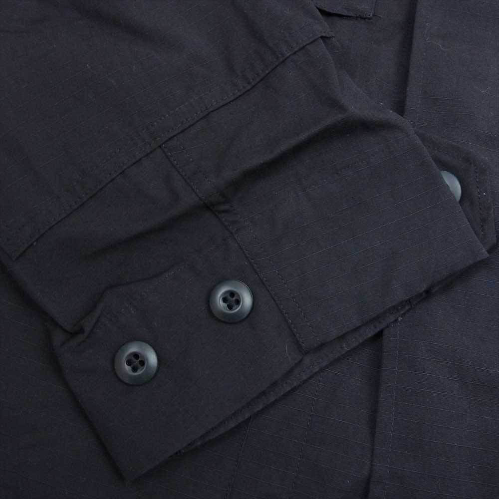 アメリカ軍 8415-01-422-1991 90s BDU JACKET ミリタリー ファティーグ ジャケット ブラック系 S【中古】