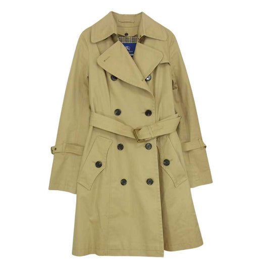 BURBERRY BLUE LABEL バーバリーブルーレーベル ライナー付き トレンチ コート ベージュ系 38【中古】
