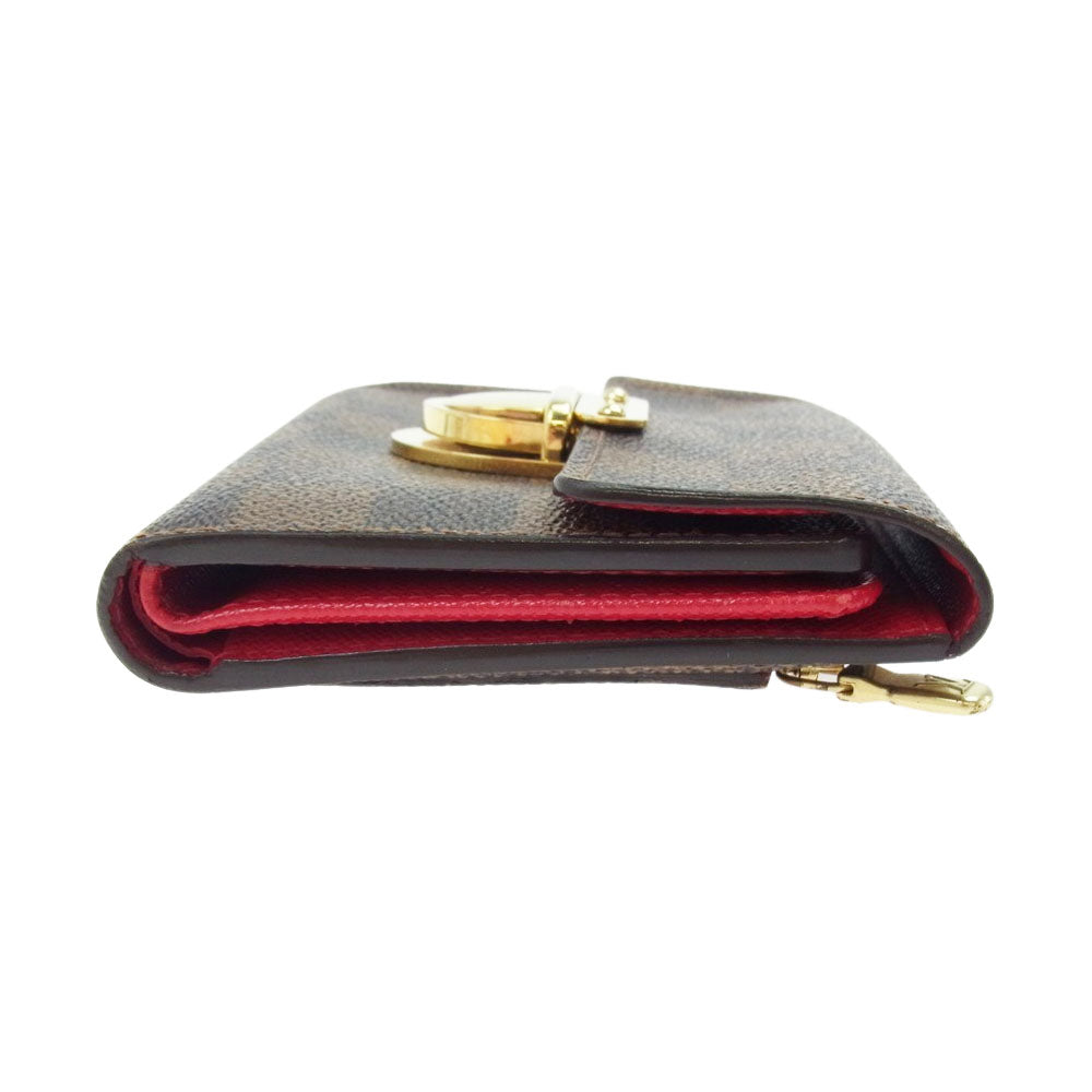 LOUIS VUITTON ルイ・ヴィトン N60005 ダミエ ポルトフォイユ コアラ 三つ折り財布 ブラウン系【中古】