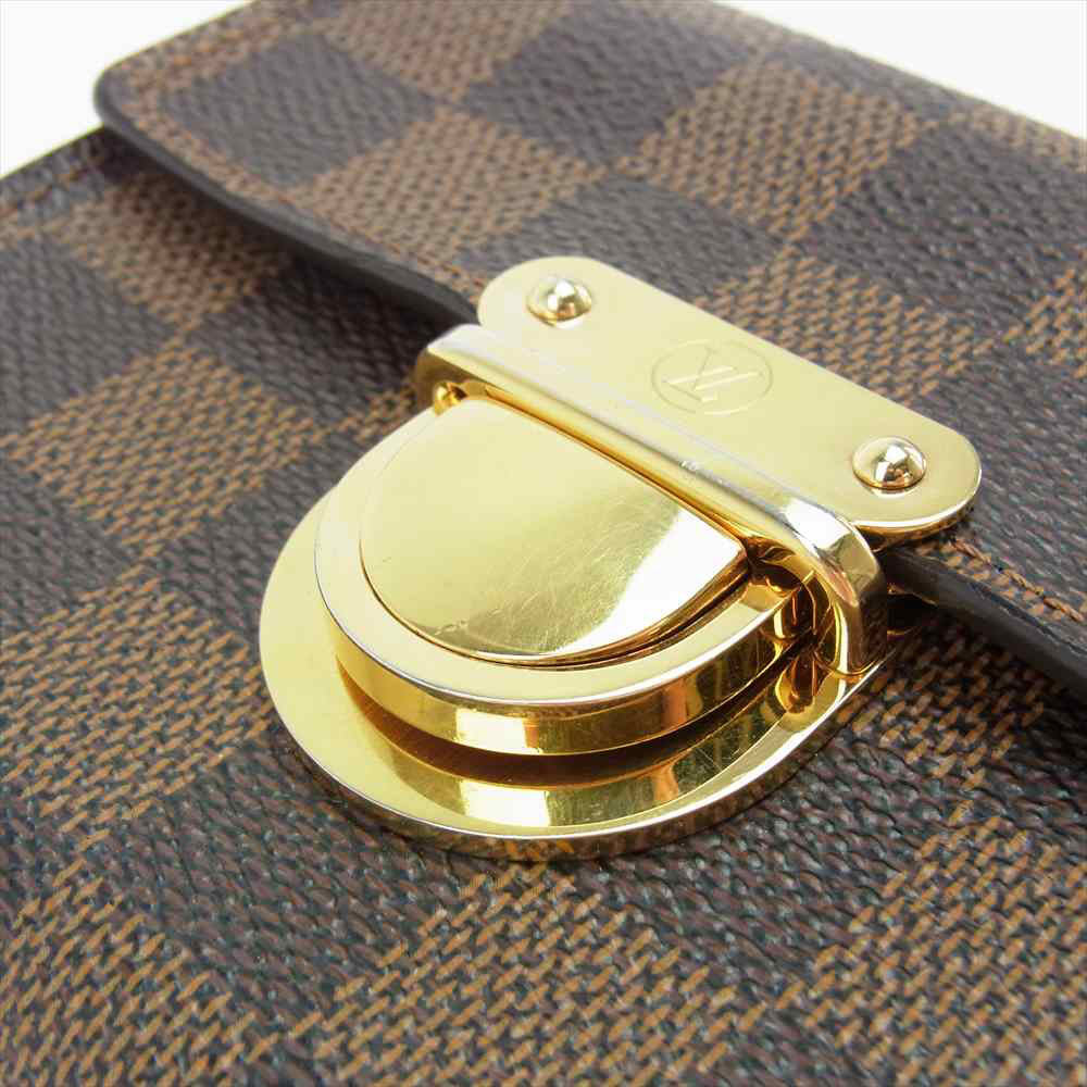 LOUIS VUITTON ルイ・ヴィトン N60005 ダミエ ポルトフォイユ コアラ 三つ折り財布 ブラウン系【中古】