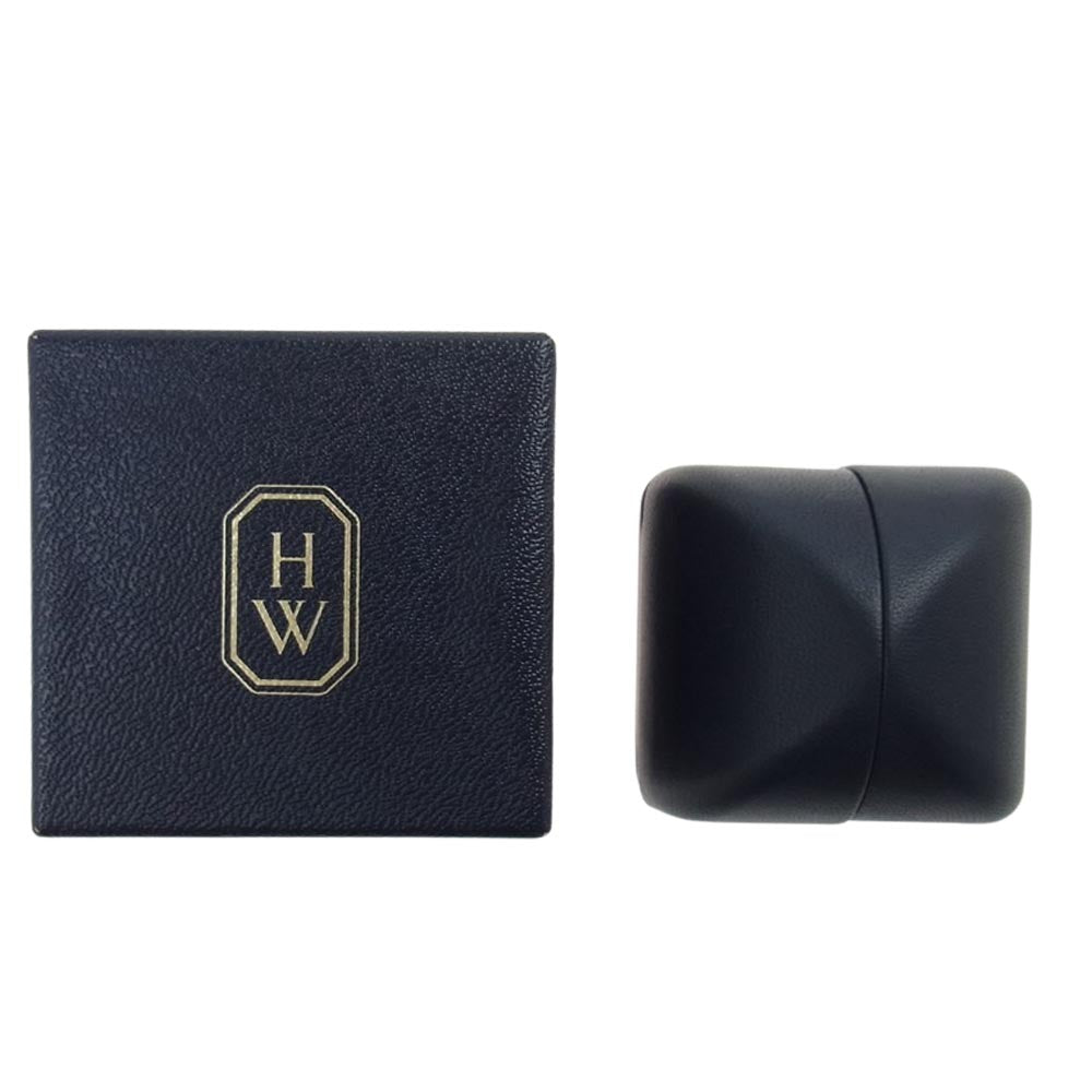 HARRY WINSTON ハリーウィンストン WBDPRDBZ3MM 【新品仕上げ済】 Pt950 1P ダイヤ ラウンドカット マリッジリング 6.5号【極上美品】【中古】