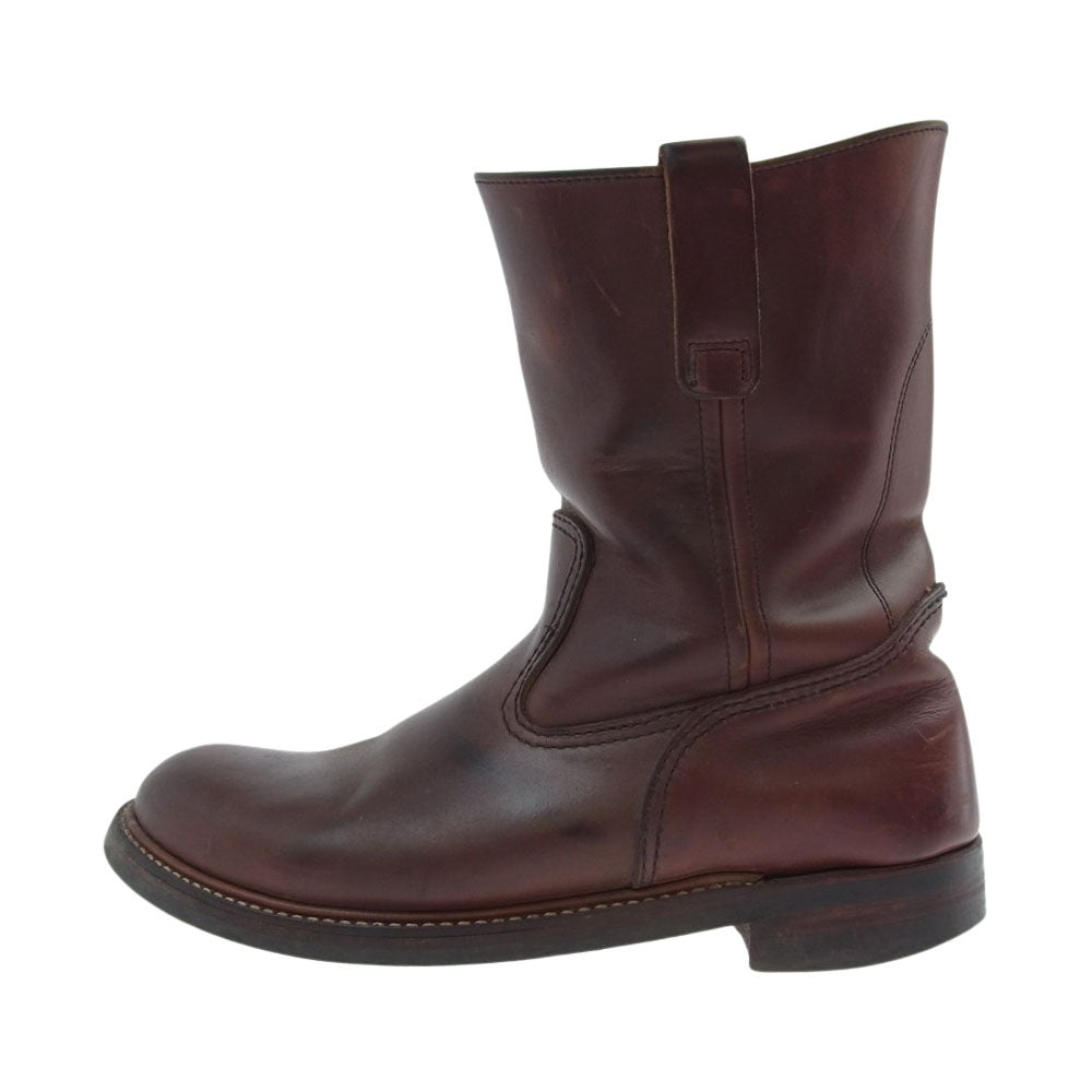 LONE WOLF ロンウルフ PECOS BOOTS FARMER ペコス ブーツ ブラウン系【中古】