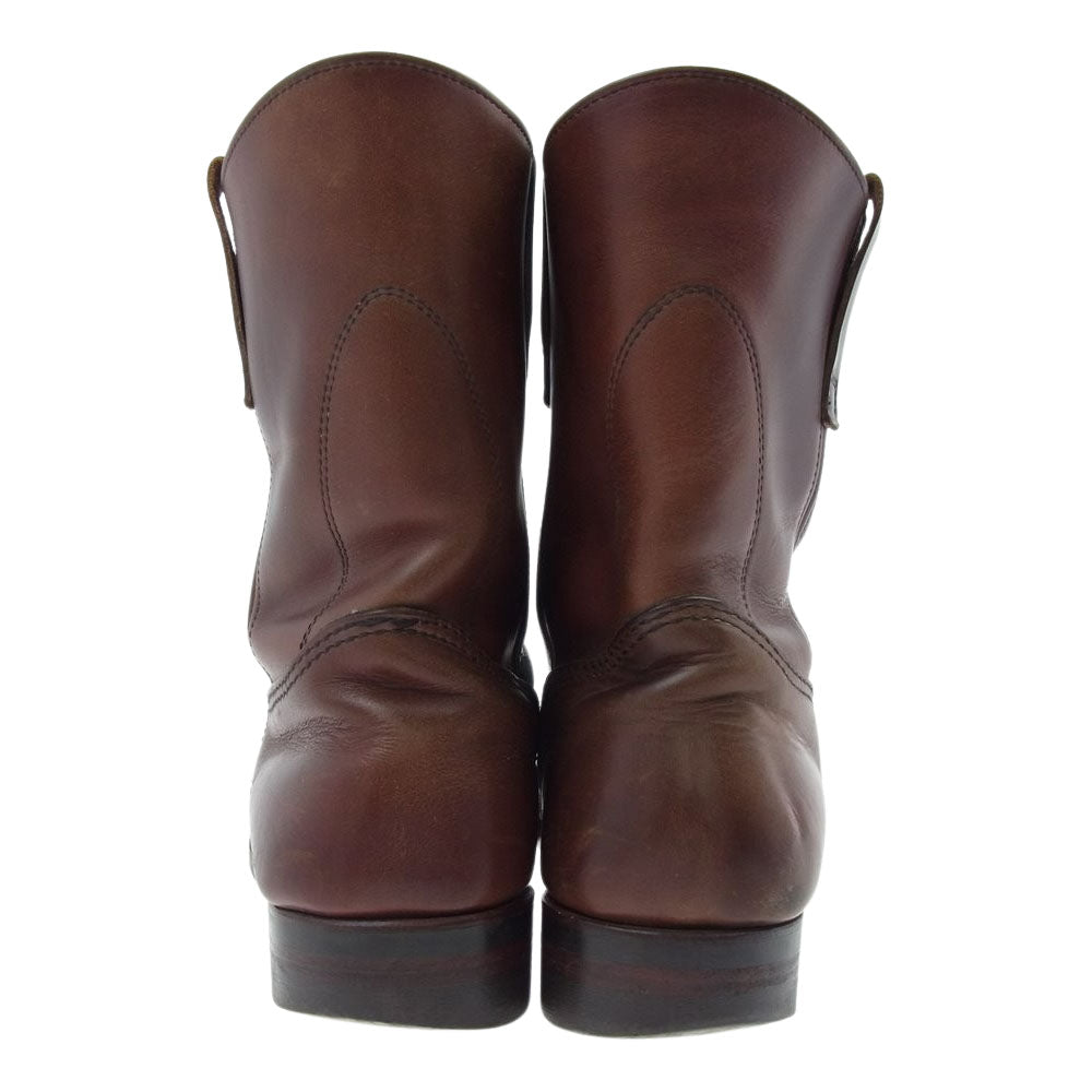 LONE WOLF ロンウルフ PECOS BOOTS FARMER ペコス ブーツ ブラウン系【中古】