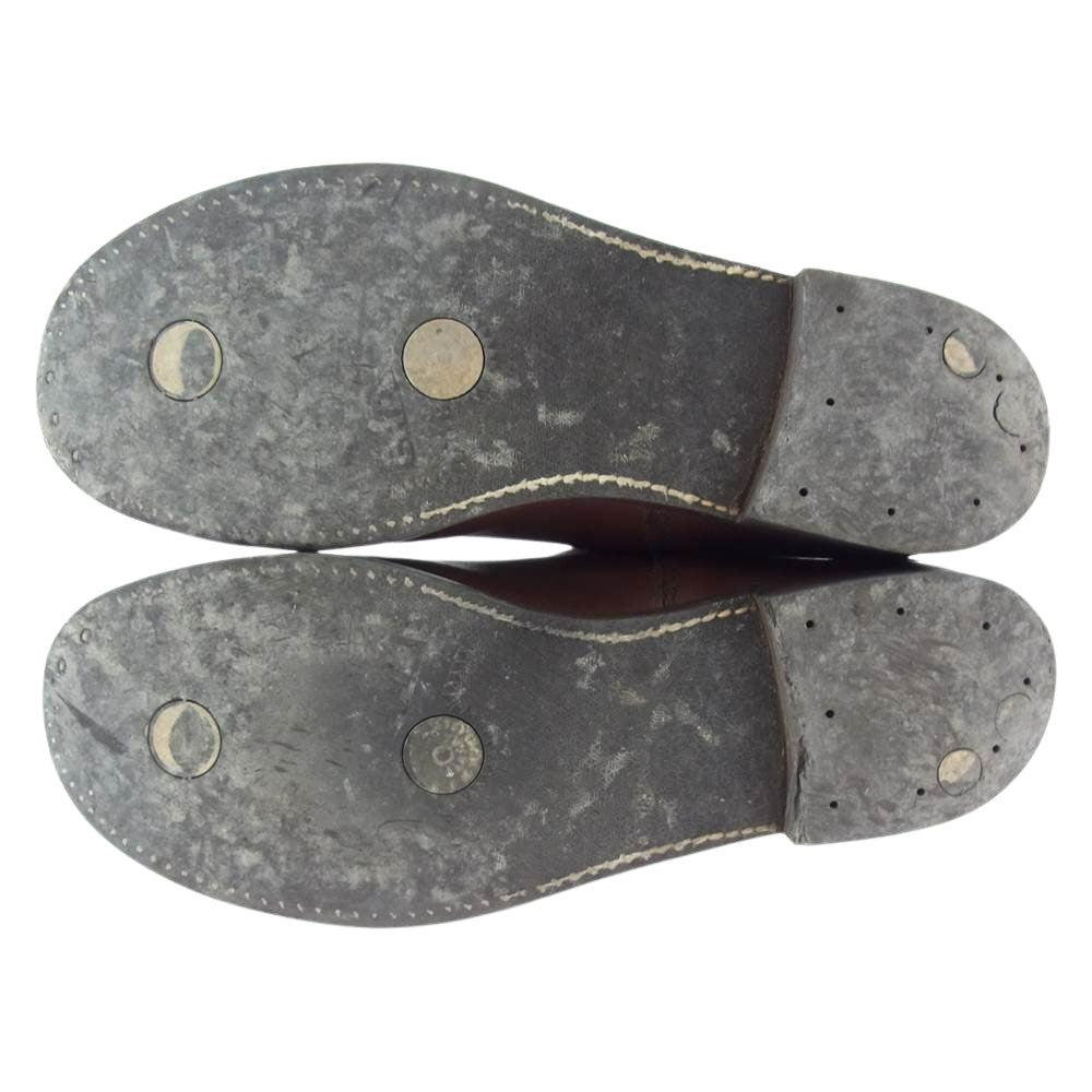 LONE WOLF ロンウルフ PECOS BOOTS FARMER ペコス ブーツ ブラウン系【中古】