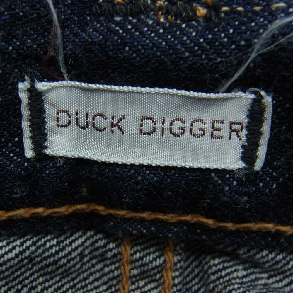 WAREHOUSE ウエアハウス DD-1001XX DUCK DIGGER ダックディガー 1947 MODEL ONE WASH デニムパンツ インディゴブルー系 36【中古】