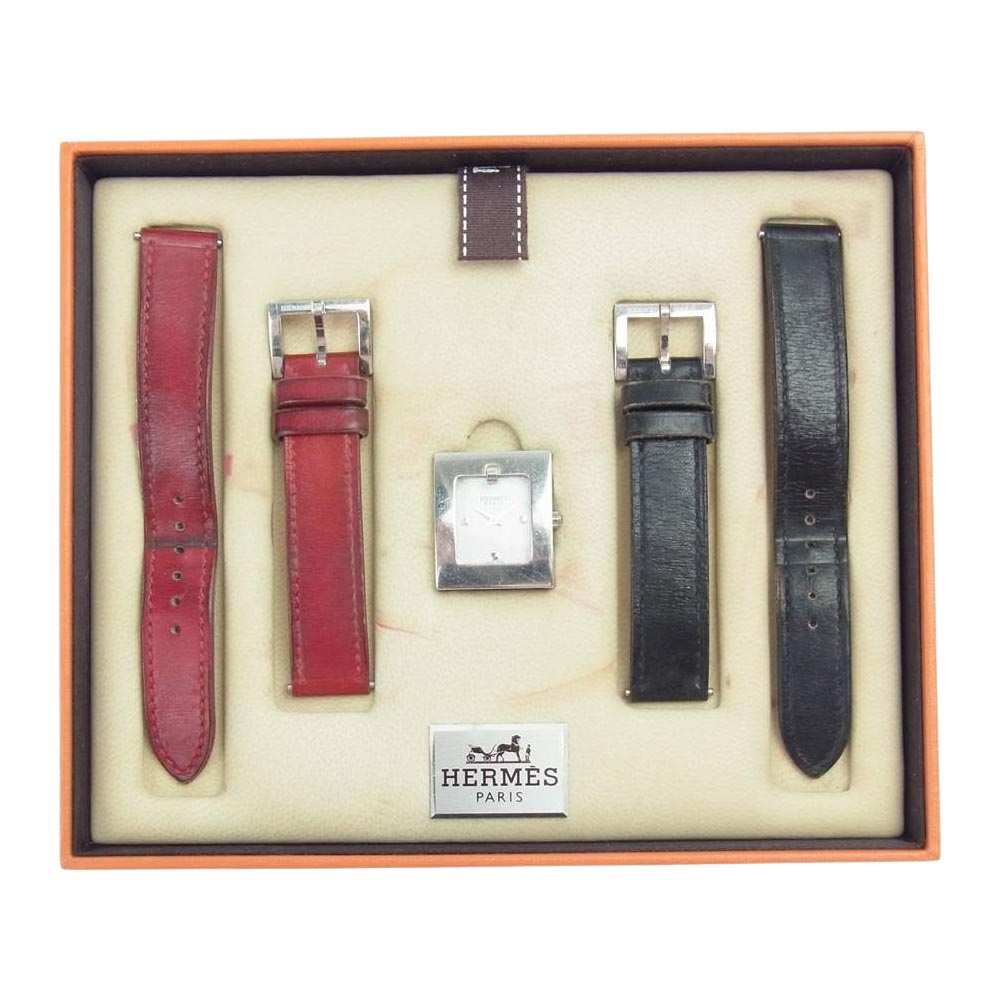 HERMES エルメス ベルトウォッチ クォーツ 腕時計 BE1.110 シルバー系【中古】