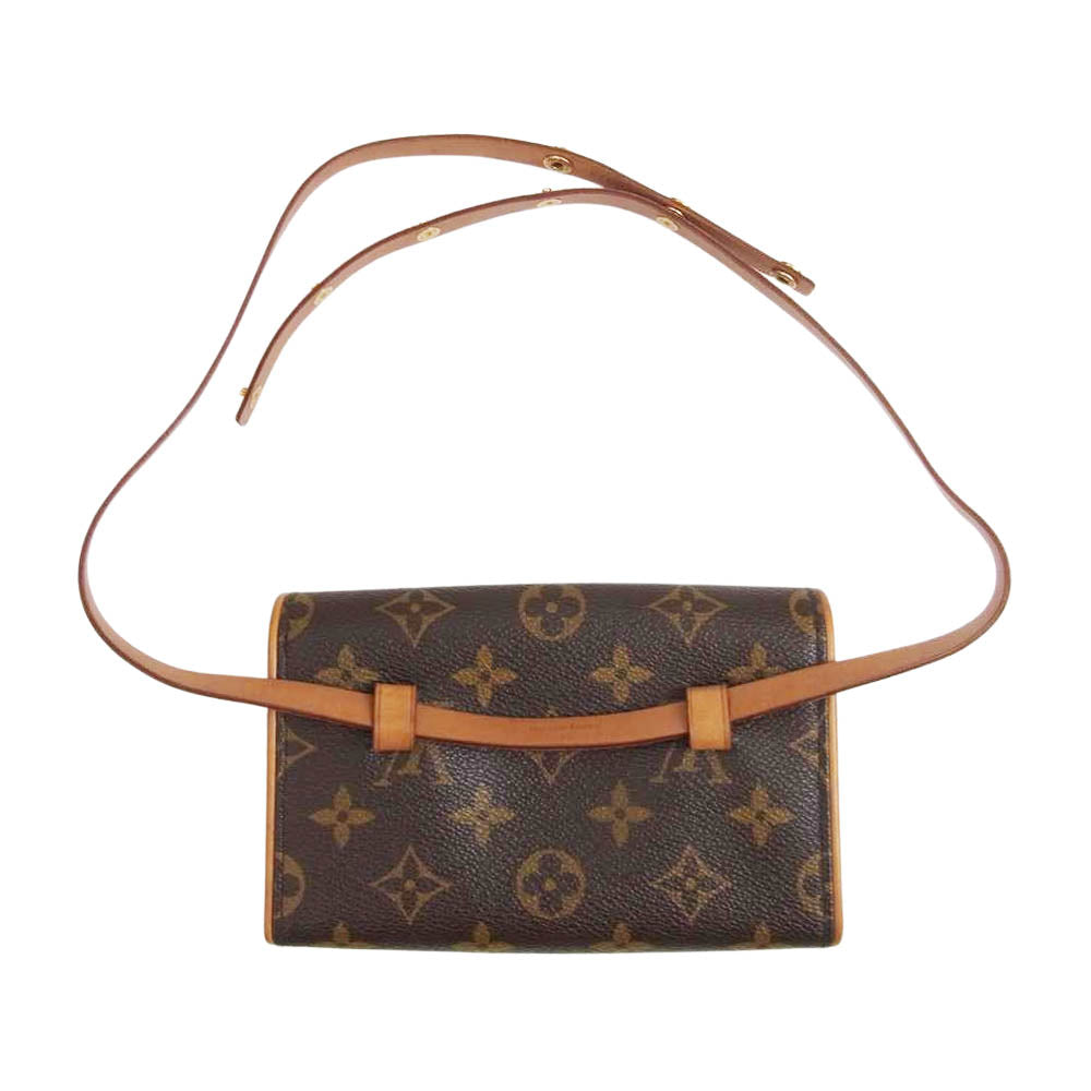 LOUIS VUITTON ルイ・ヴィトン M51855  フロランティーヌ モノグラム ストラップ付き ポシェット バッグ  ブラウン系【中古】