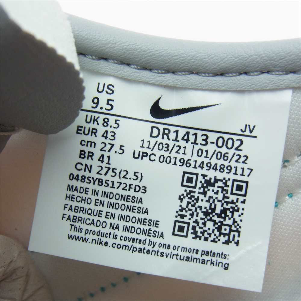 NIKE ナイキ DR1413-002 CORTEZ SP コルテッツ スペシャル ユニオン ライトスモークグレー マルチカラー系 US9.5(27.5cm)【新古品】【未使用】【中古】