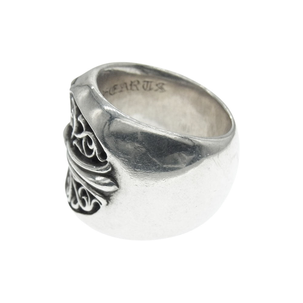 CHROME HEARTS クロムハーツ（原本無） CLASSIC OVAL CROSS クラシックオーバル クロス リング シルバー系【中古】