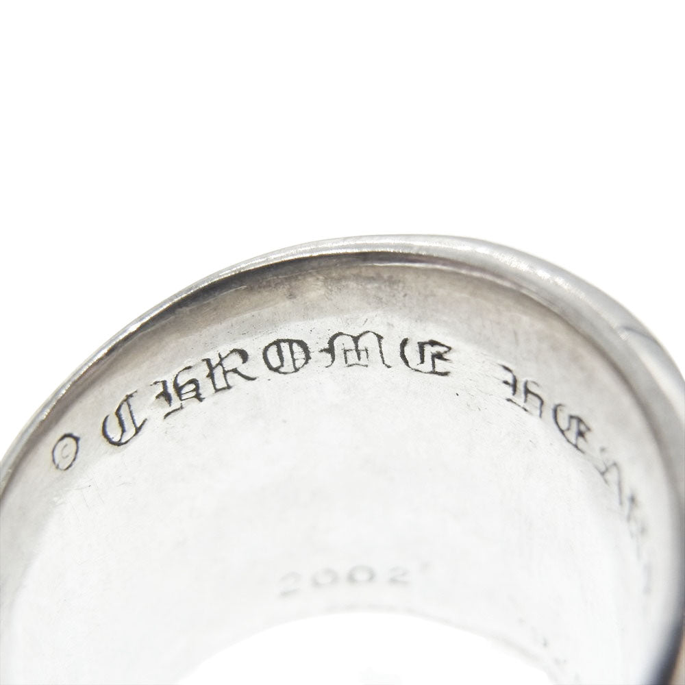 CHROME HEARTS クロムハーツ（原本無） CLASSIC OVAL CROSS クラシックオーバル クロス リング シルバー系【中古】
