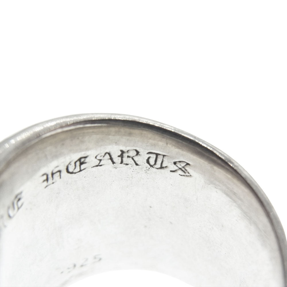 CHROME HEARTS クロムハーツ（原本無） CLASSIC OVAL CROSS クラシックオーバル クロス リング シルバー系【中古】
