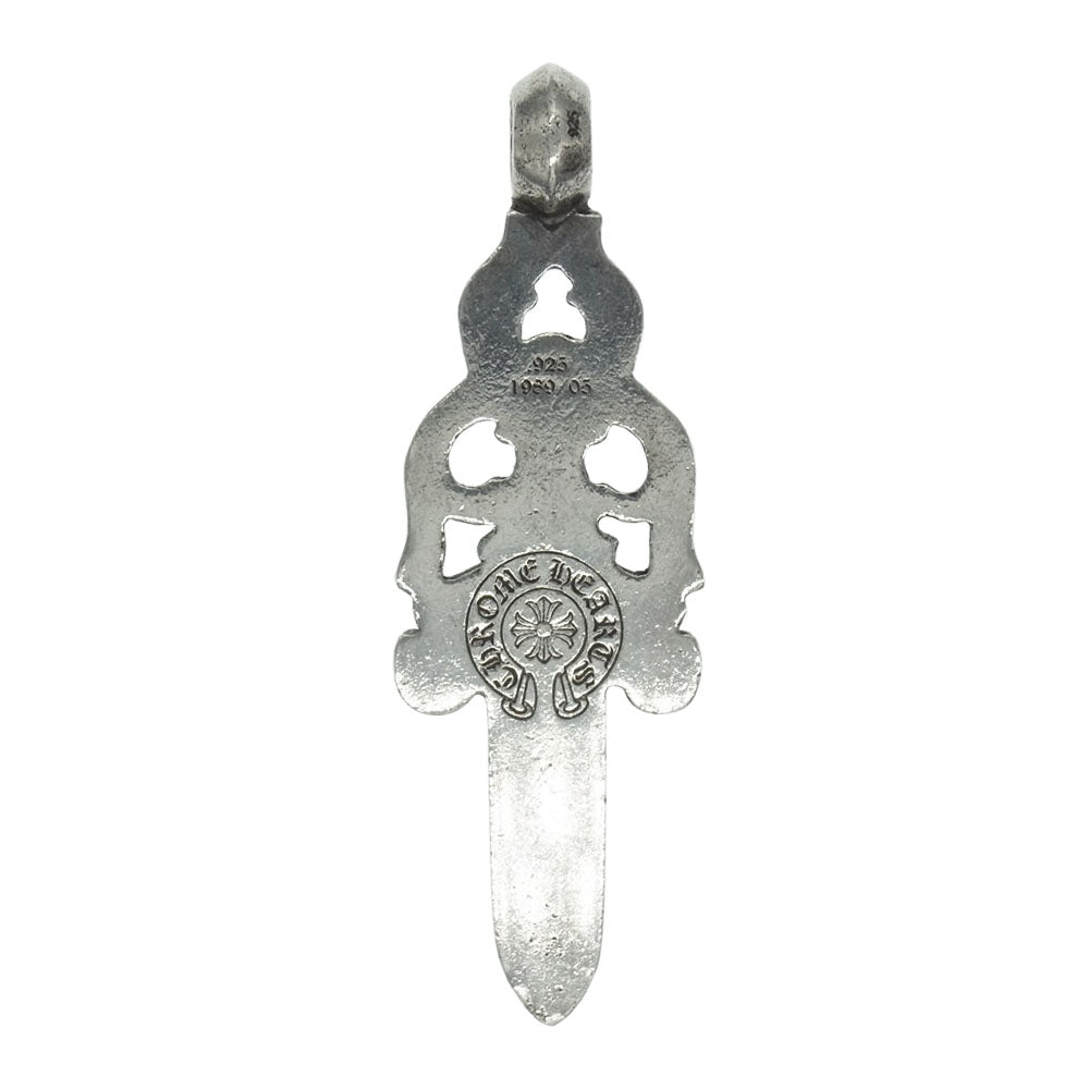 CHROME HEARTS クロムハーツ（原本無） LARGE DAGGER ラージダガー ペンダントトップ シルバー系【中古】