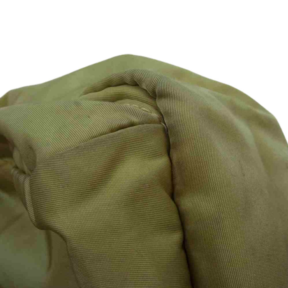 Felisi フェリージ ナイロン レザーハンドル 2way ショルダー ヘルメット バッグ ベージュ系【中古】