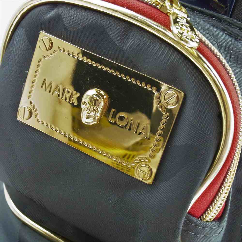 希少　完売　美品　マークアンドロナ　MARK&LONA スタンド　キャディバッグ MARK & LONA ゴルフバッグ スタンド付き ホワイト MARK&LONA キャディ