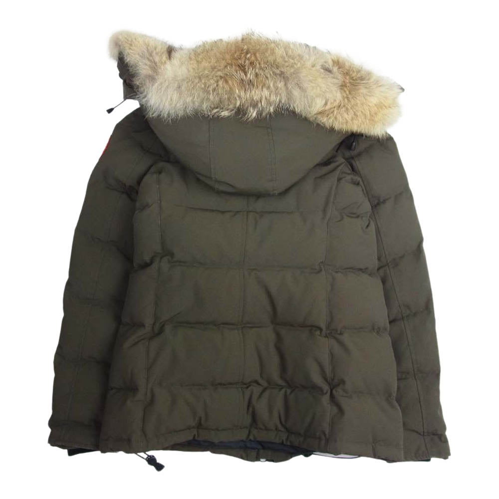 CANADA GOOSE カナダグース 2301JL 国内正規品 グリフィンタグ BELLEVILLE ベルビル ダウン コート ジャケット カーキ系 S【中古】
