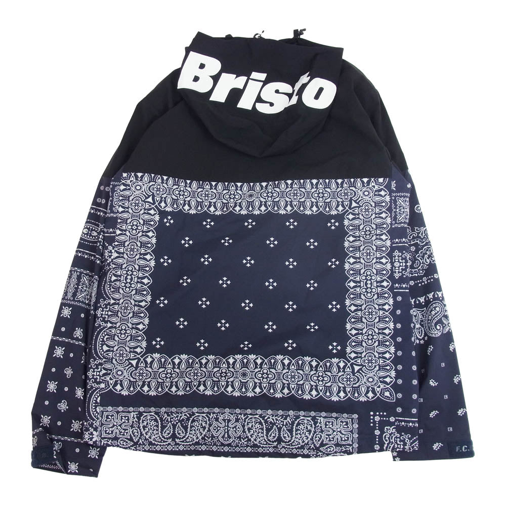 SOPH ソフ 2022AW FCRB-222115 FCRB BANDANA TRAINING JACKET エフシーアールビー F.C.Real Bristol バンダナ トレーニング ネイビー系 M【新古品】【未使用】【中古】