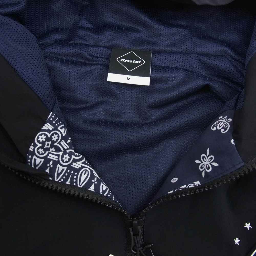 SOPH ソフ 2022AW FCRB-222115 FCRB BANDANA TRAINING JACKET エフシーアールビー F.C.Real Bristol バンダナ トレーニング ネイビー系 M【新古品】【未使用】【中古】