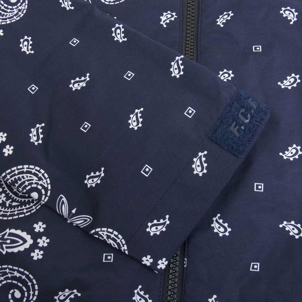 SOPH ソフ 2022AW FCRB-222115 FCRB BANDANA TRAINING JACKET エフシーアールビー F.C.Real Bristol バンダナ トレーニング ネイビー系 M【新古品】【未使用】【中古】