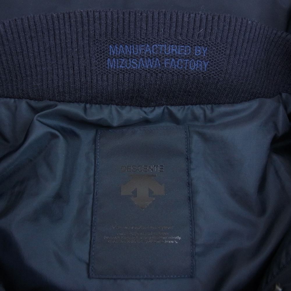 DESCENTE デサント DOR-G9720W MIZUSAWA ALLTERRAIN 水沢 オルテライン ANCHOR アンカー ダウン コート ジャケット ネイビー系 M【中古】