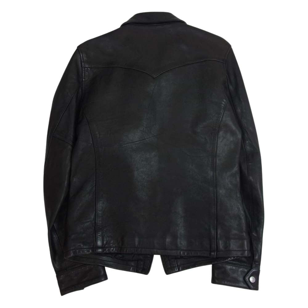 schott ショット シングルライダース ジャケット トラッカー ジャケット バイカー  ブラック系 S【中古】