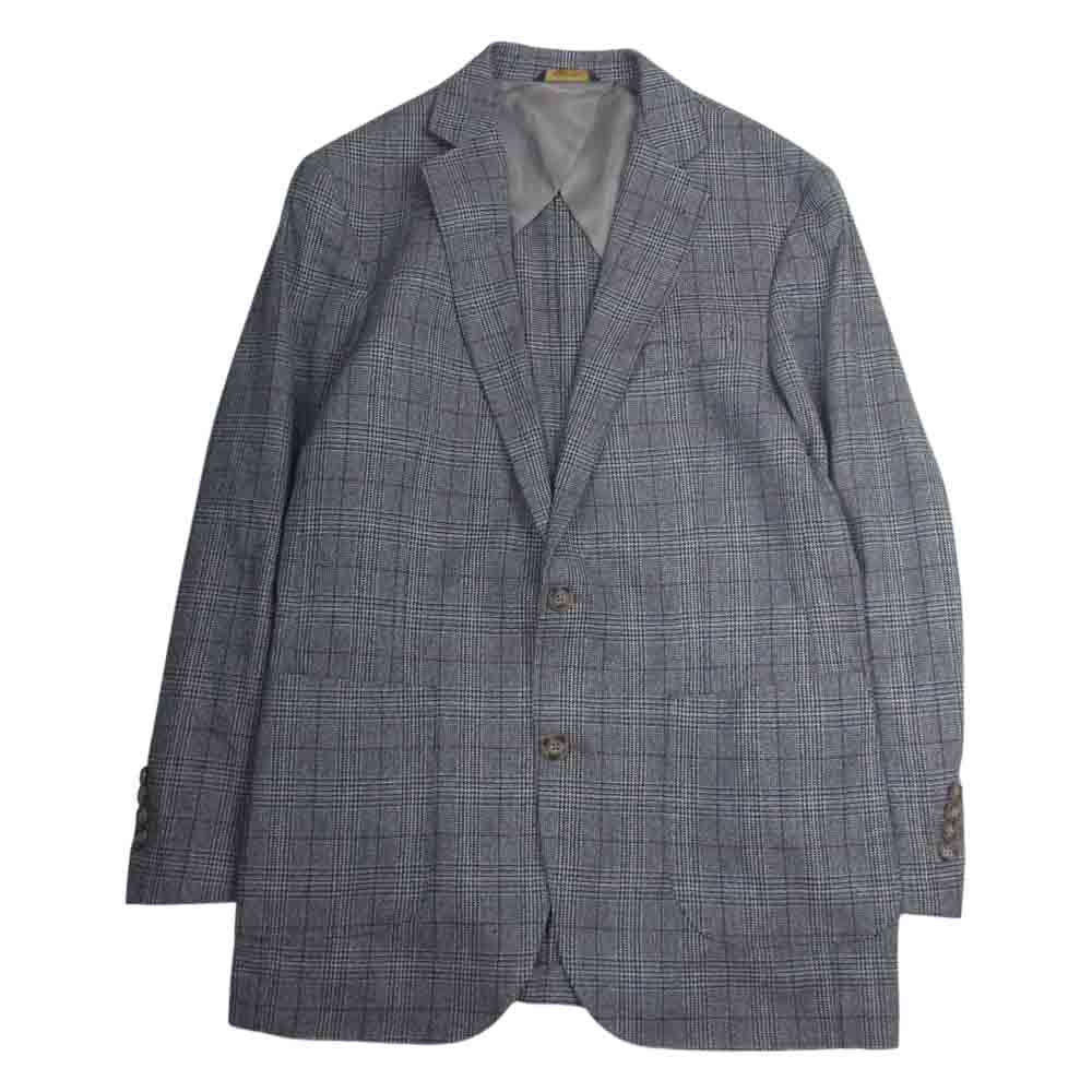 Brooks Brothers ブルックスブラザーズ REGENT FIT 千鳥格子柄 テーラード ジャケット グレー系 38【中古】