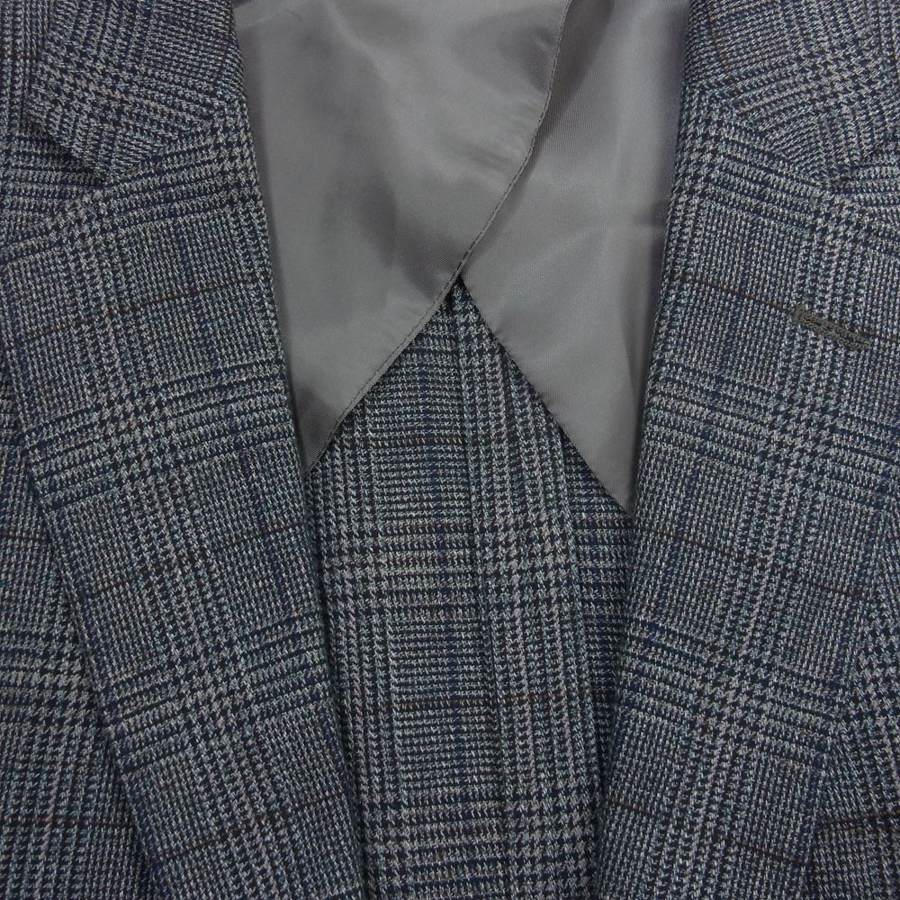 Brooks Brothers ブルックスブラザーズ REGENT FIT 千鳥格子柄 テーラード ジャケット グレー系 38【中古】
