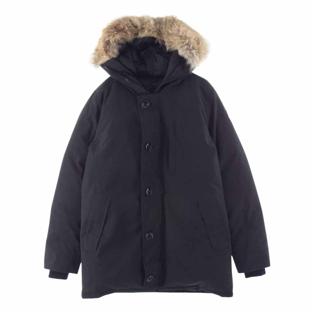 CANADA GOOSE カナダグース 3438JM 国内正規品 サザビーリーグ JASPER PARKA ジャスパー パーカー ダウン ジャケット ブラック系 L【中古】