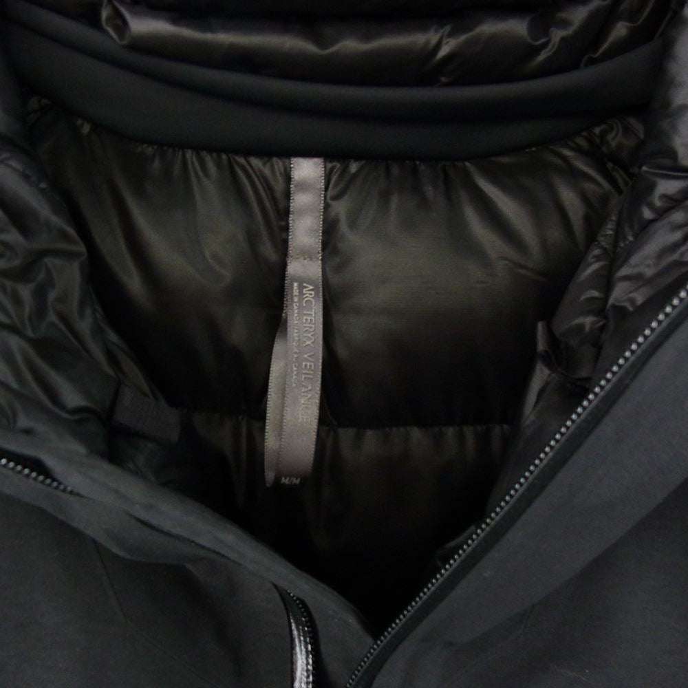 ARC'TERYX アークテリクス 国内正規品 VEILANCE MONITOR DOWN COAT ヴェイランス モニター ダウン コート ブラック系 M【中古】