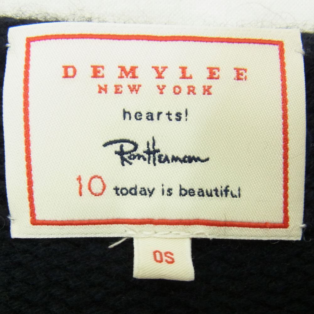 Ron Herman ロンハーマン × DEMYLEE カシミヤ100％ ニット ダークネイビー系【中古】