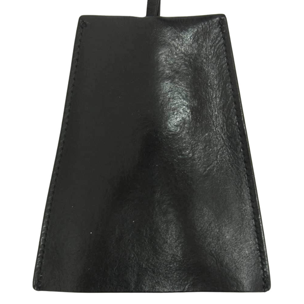 JIL SANDER ジルサンダー レザー クロシェット キーネックレス