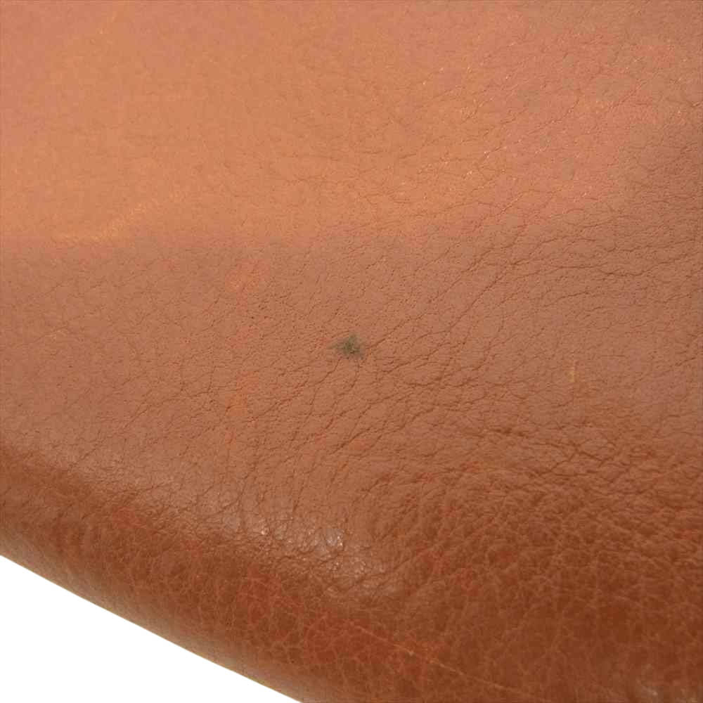 IL BISONTE イルビゾンテ がま口長財布 オレンジ系【中古】