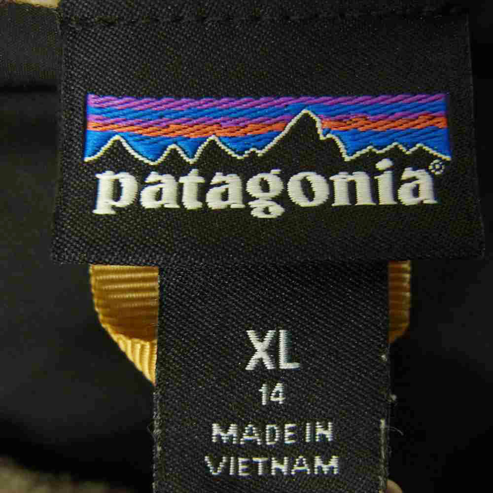 patagonia パタゴニア 65625FA19  RETRO X キッズ レトロX ナチュラル フリース ジャケット オフホワイト系 14【中古】