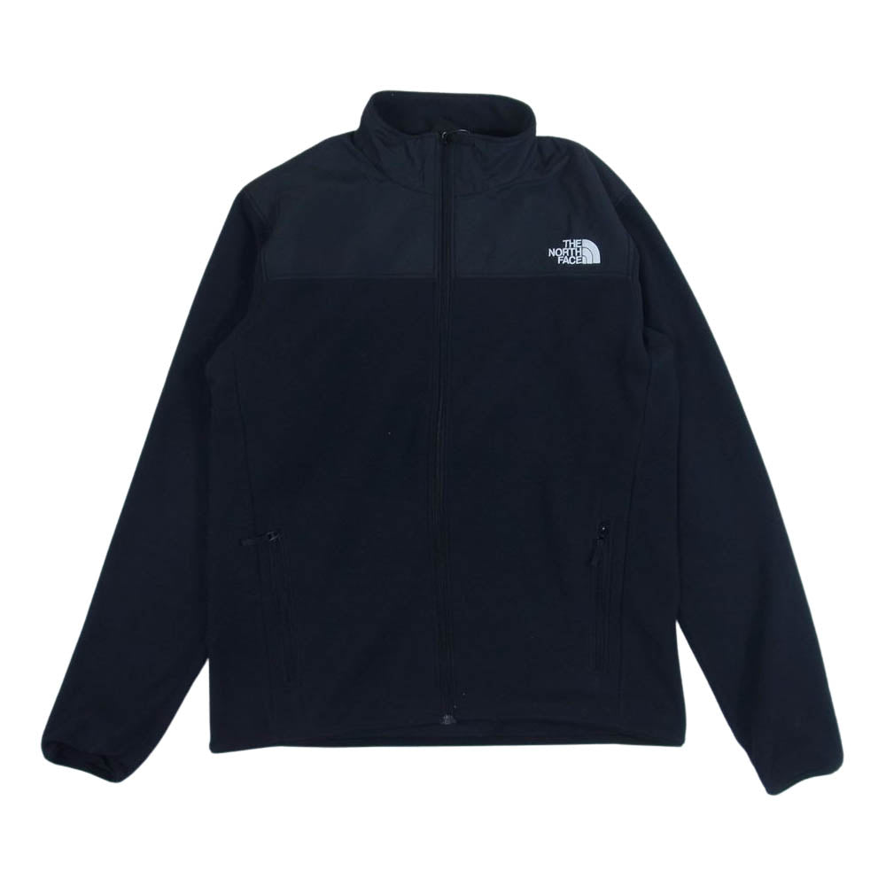 THE NORTH FACE ノースフェイス NL71904 MOUNTAIN VERSA MICRO JACKET マウンテンバーサマイクロジャケット ライトアウター フリースジャケット  ブラック系 M【中古】