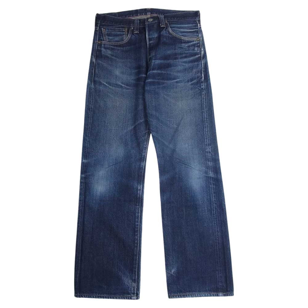 Levi's リーバイス LVC USA製 47501 1947年復刻 501デニムパンツ インディゴブルー系 33【中古】