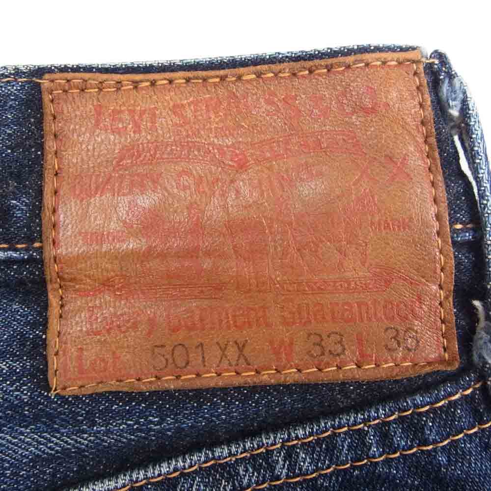 Levi's リーバイス LVC USA製 47501 1947年復刻 501デニムパンツ インディゴブルー系 33【中古】