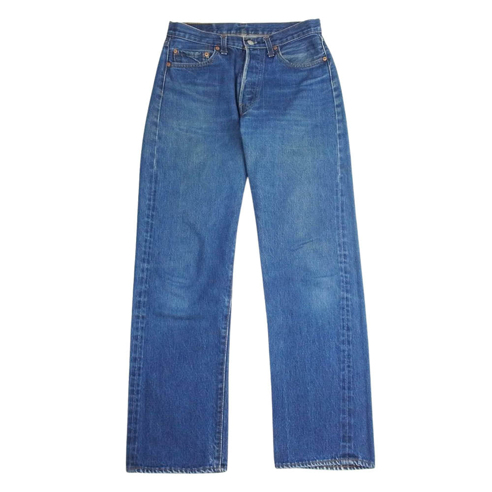 Levi's リーバイス 80s VINTAGE ビンテージ Levis リーバイス 501 赤耳 黒カン モデル 刻印524 インディゴブルー系 31【中古】