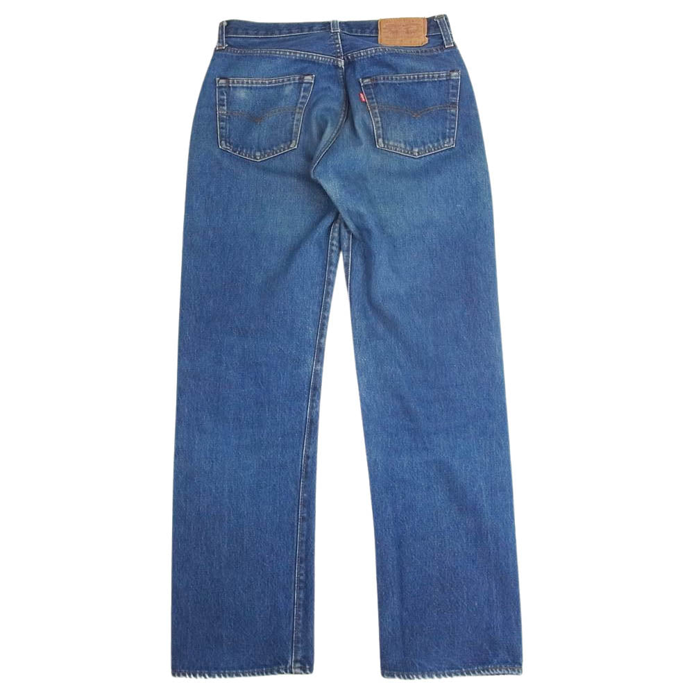 Levi's リーバイス 80s VINTAGE ビンテージ Levis リーバイス 501 赤耳 黒カン モデル 刻印524 インディゴブルー系 31【中古】