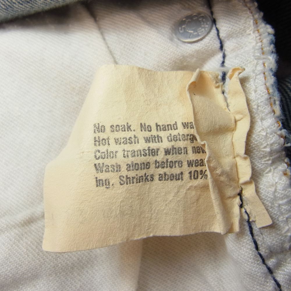 Levi's リーバイス 80s VINTAGE ビンテージ Levis リーバイス 501 赤耳 黒カン モデル 刻印524 インディゴブルー系 31【中古】