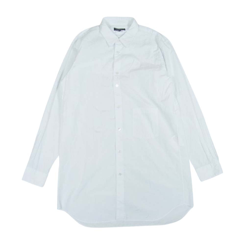 COMME des GARCONS HOMME PLUS コムデギャルソンオムプリュス 21SS PG-B011 長袖 ロングシャツ ホワイト系 M【中古】