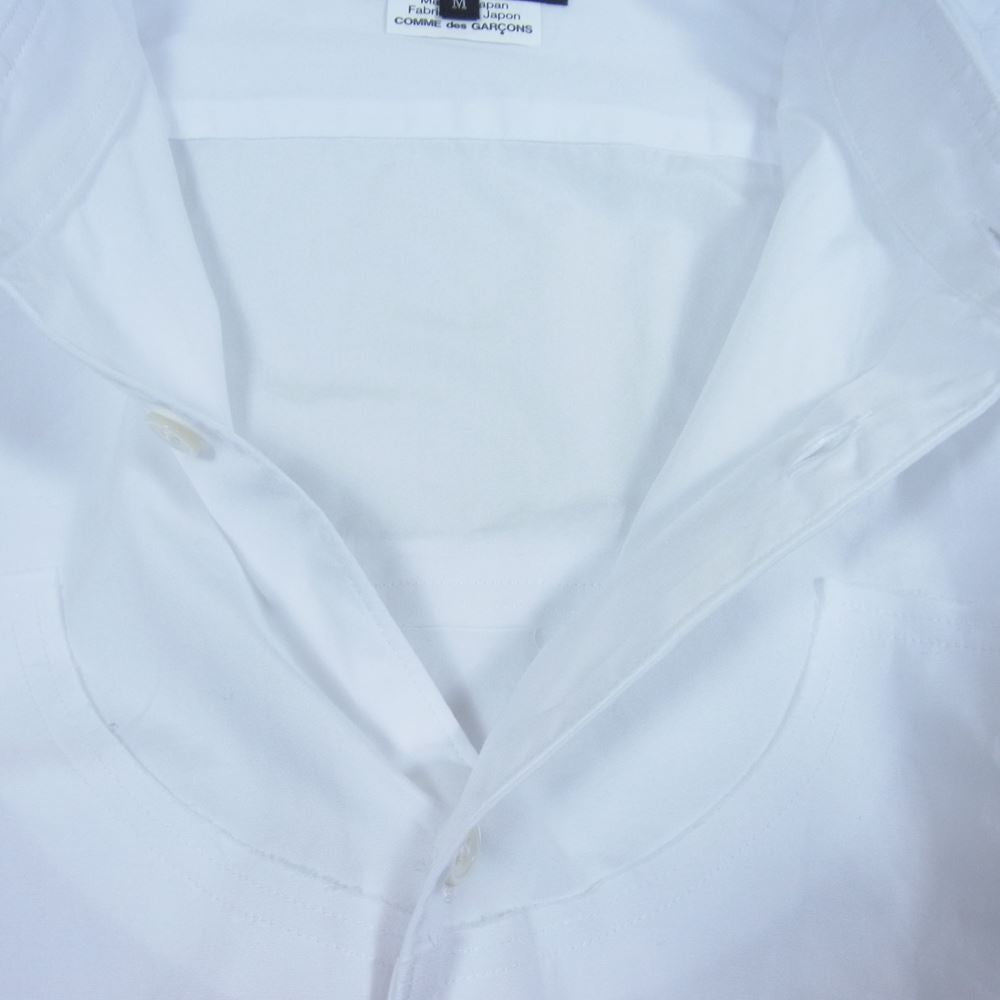 COMME des GARCONS HOMME PLUS コムデギャルソンオムプリュス 21SS PG-B011 長袖 ロングシャツ ホワイト系 M【中古】