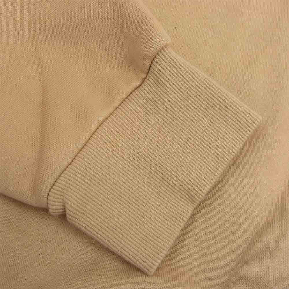 Carhartt カーハート 胸ロゴ 裏起毛 スウェット トレーナー ベージュ系 L【美品】【中古】