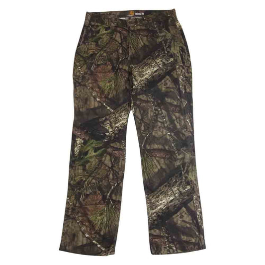 Carhartt カーハート リアルツリー カモ パンツ カーキ系 32【中古】
