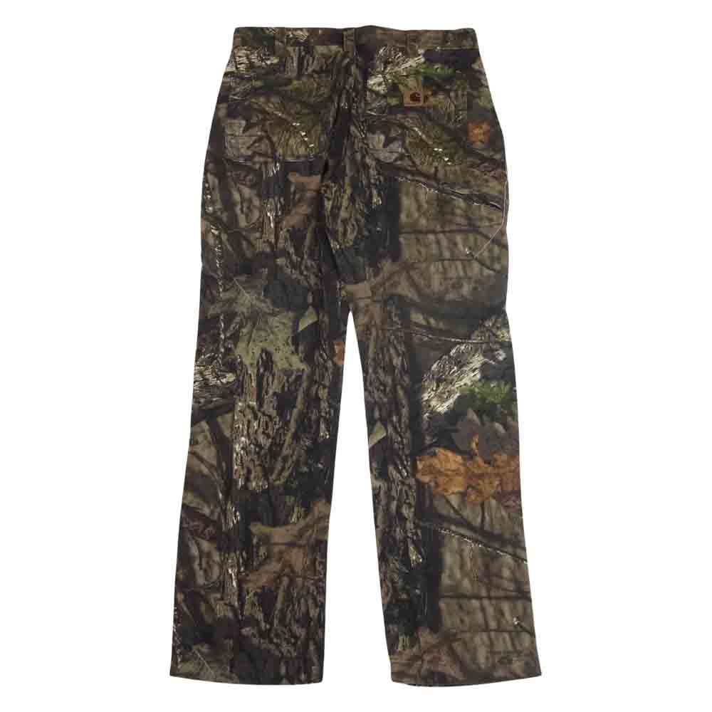 Carhartt カーハート リアルツリー カモ パンツ カーキ系 32【中古】