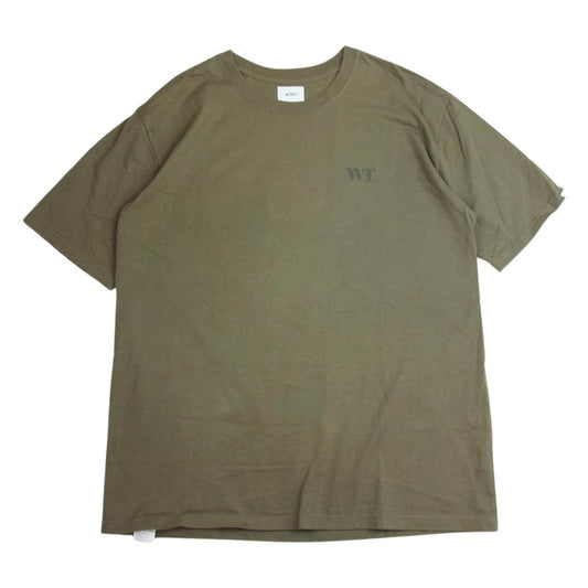 WTAPS ダブルタップス WRANGLE SS TEE 半袖 Tシャツ カーキ系 4【中古】