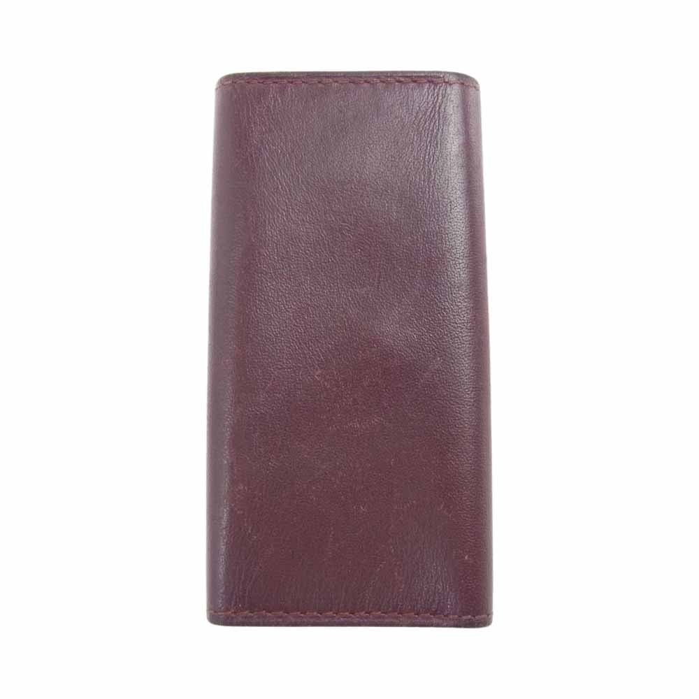 CARTIER カルティエ マストライン キーケース ダークブラウン系【中古】