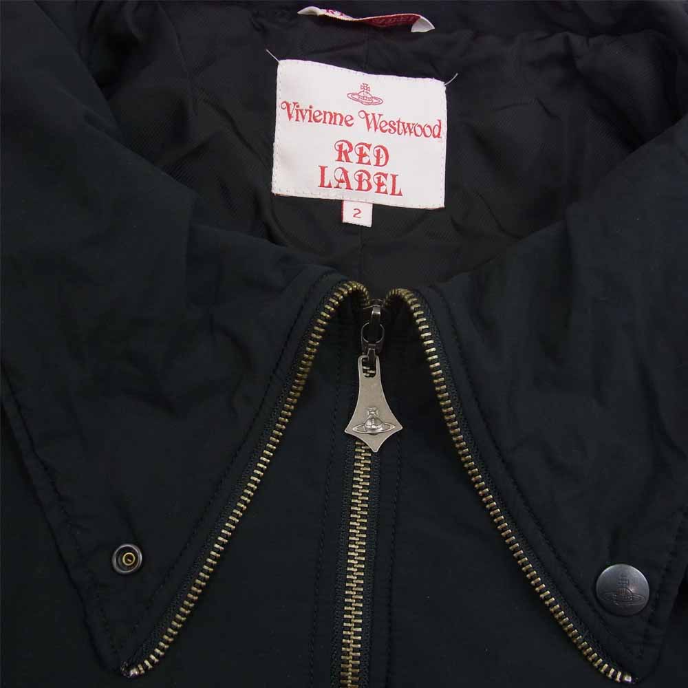 Vivienne Westwood ヴィヴィアンウエストウッド REDLABEL レッドレーベル 中綿 ジャケット ブルゾン ブラック系 2【中古】